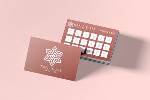 Bonus Card/Stamp Card