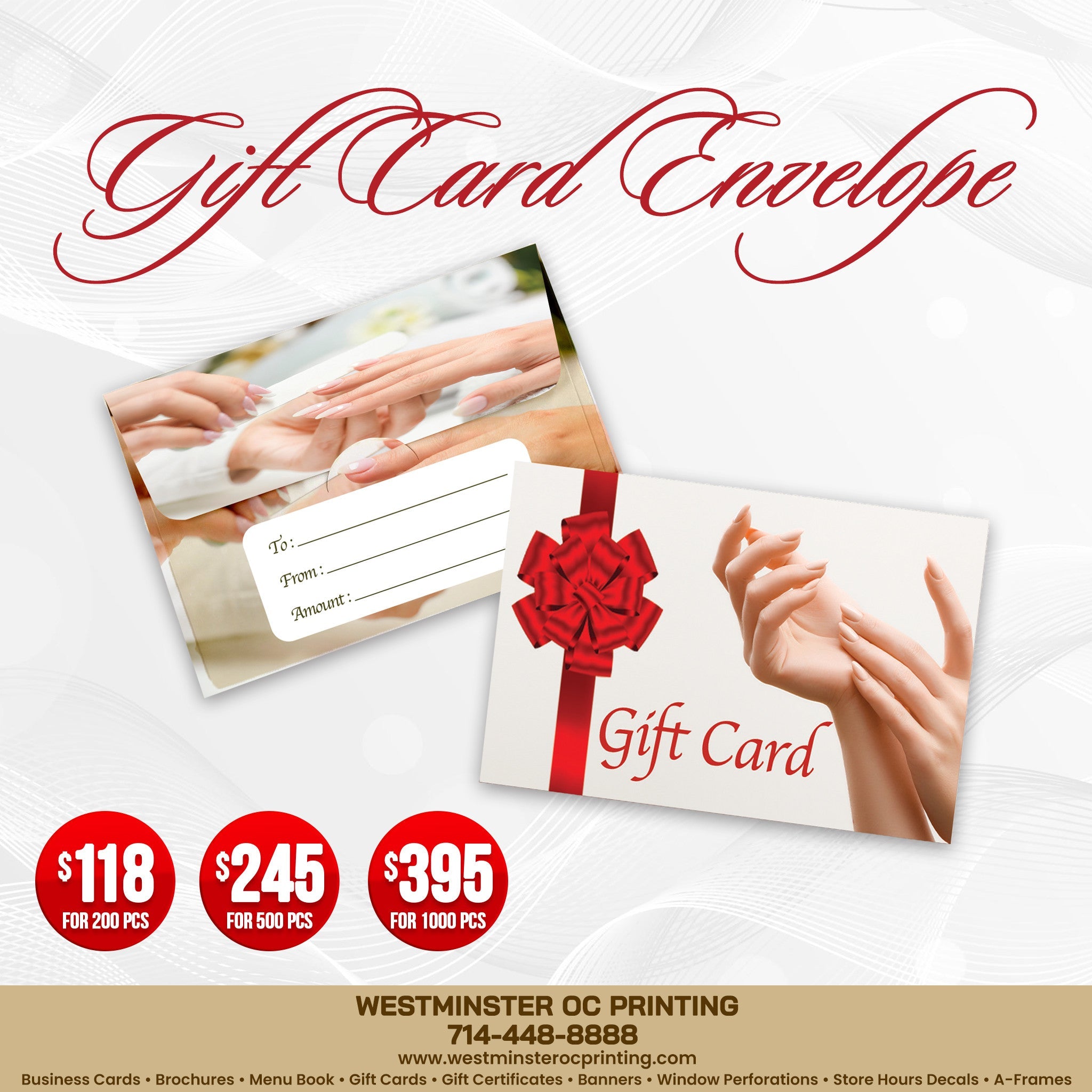 Gift Card Envelope