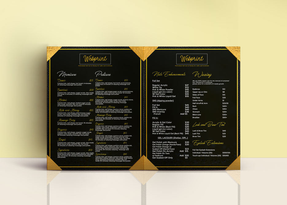 2 Page Menu 8.5x11 - 06