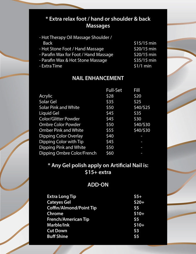 4 Page Menu 8.5x11 - 11