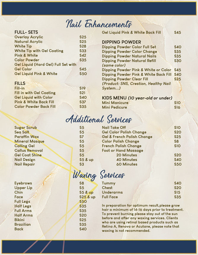 4 Page Menu 8.5x11 - 04