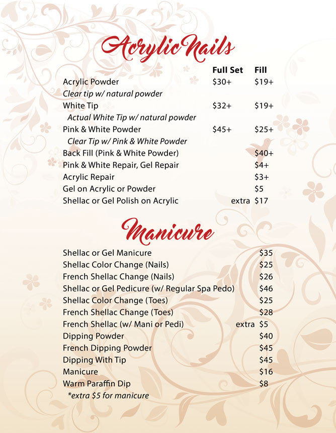 4 Page Menu 8.5x11 - 33