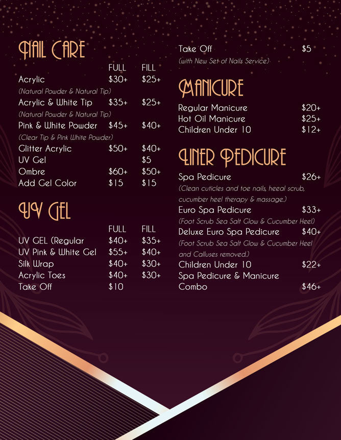 4 Page Menu 8.5x11 - 19