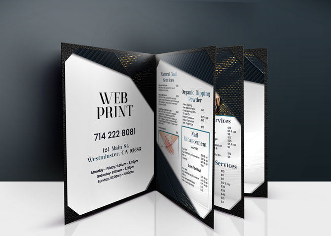 4 Page Menu 8.5x11 - 22