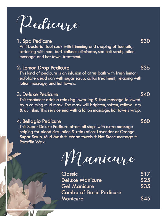 4 Page Menu 8.5x11 - 23