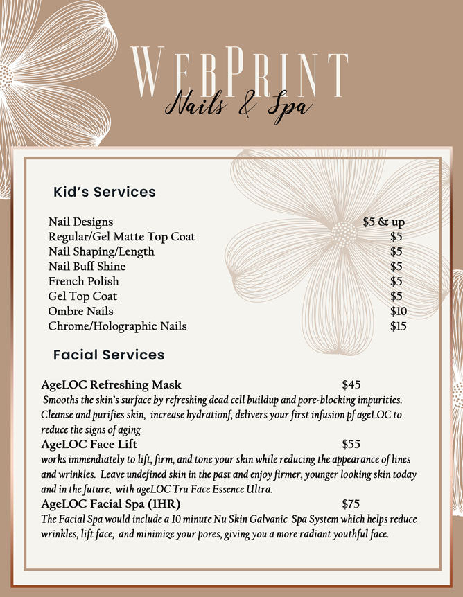 2 Page Menu 8.5x11 - 27