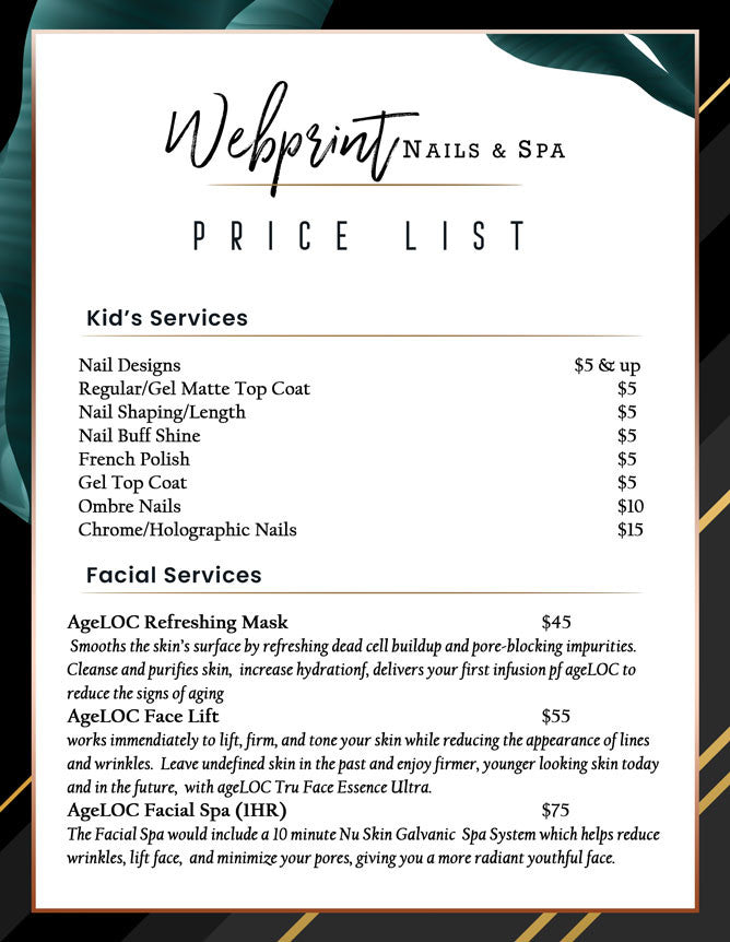 2 Page Menu 8.5x11 - 29