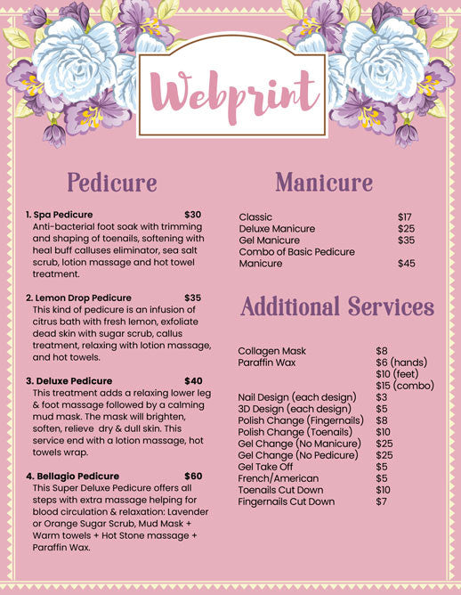 2 Page Menu 8.5x11 - 31