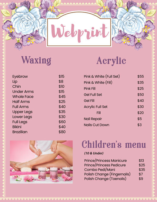 2 Page Menu 8.5x11 - 31