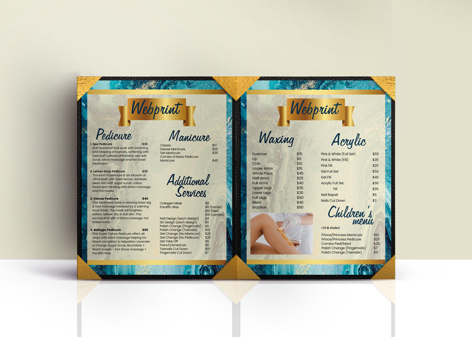 2 Page Menu 8.5x11 - 32