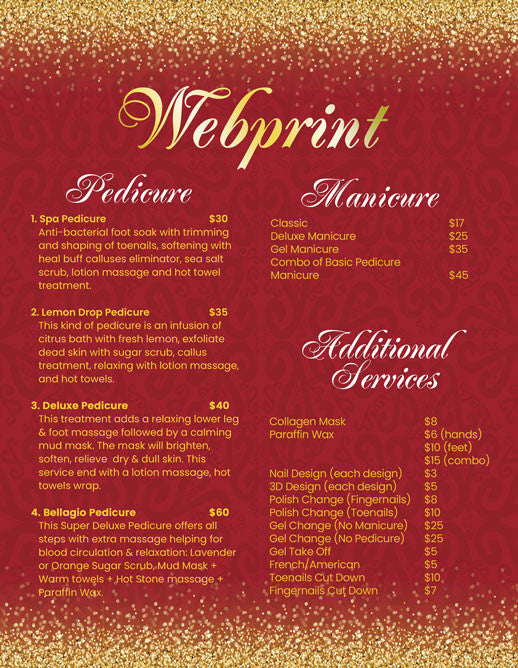 2 Page Menu 8.5x11 - 33