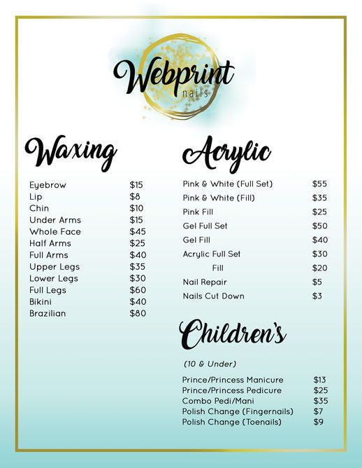 2 Page Menu 8.5x11 - 35