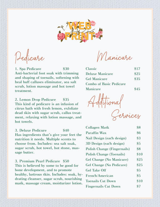 2 Page Menu 8.5x11 - 38