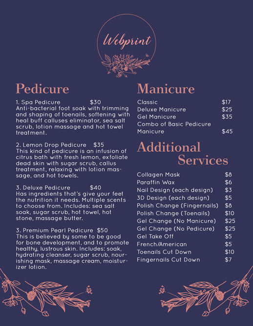 2 Page Menu 8.5x11 - 39