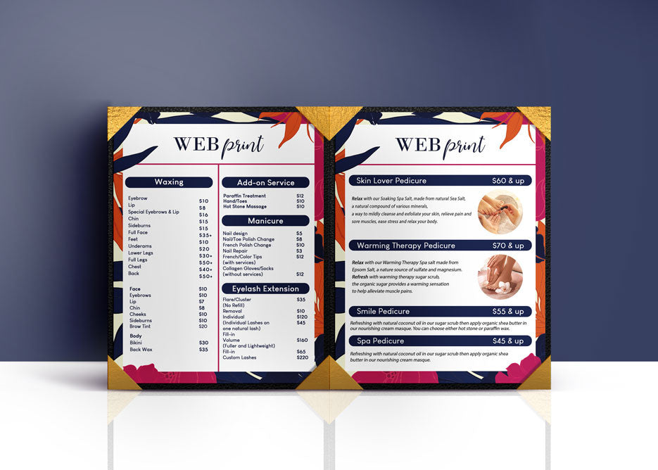 2 Page Menu 8.5x11 - 46