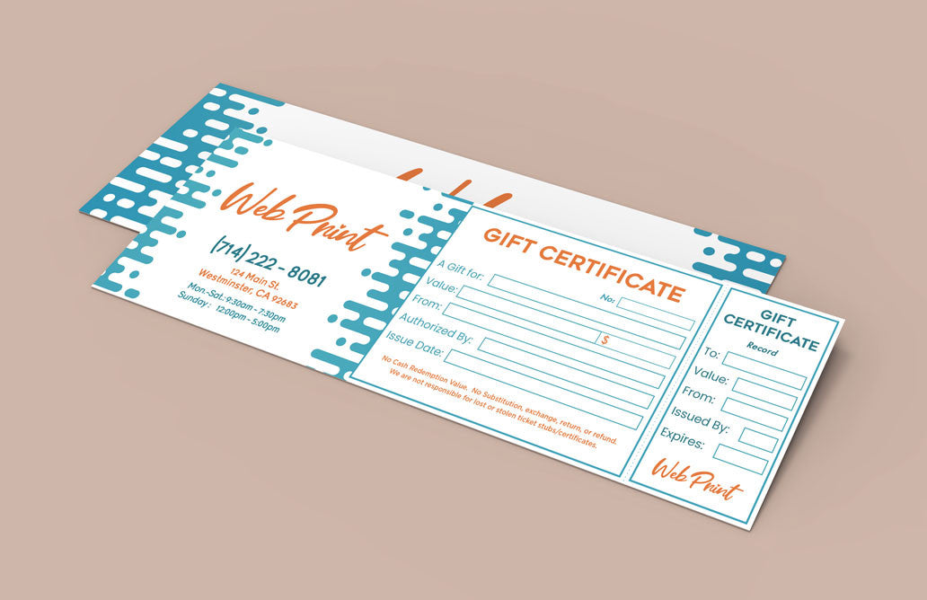 Gift Certificate - 01