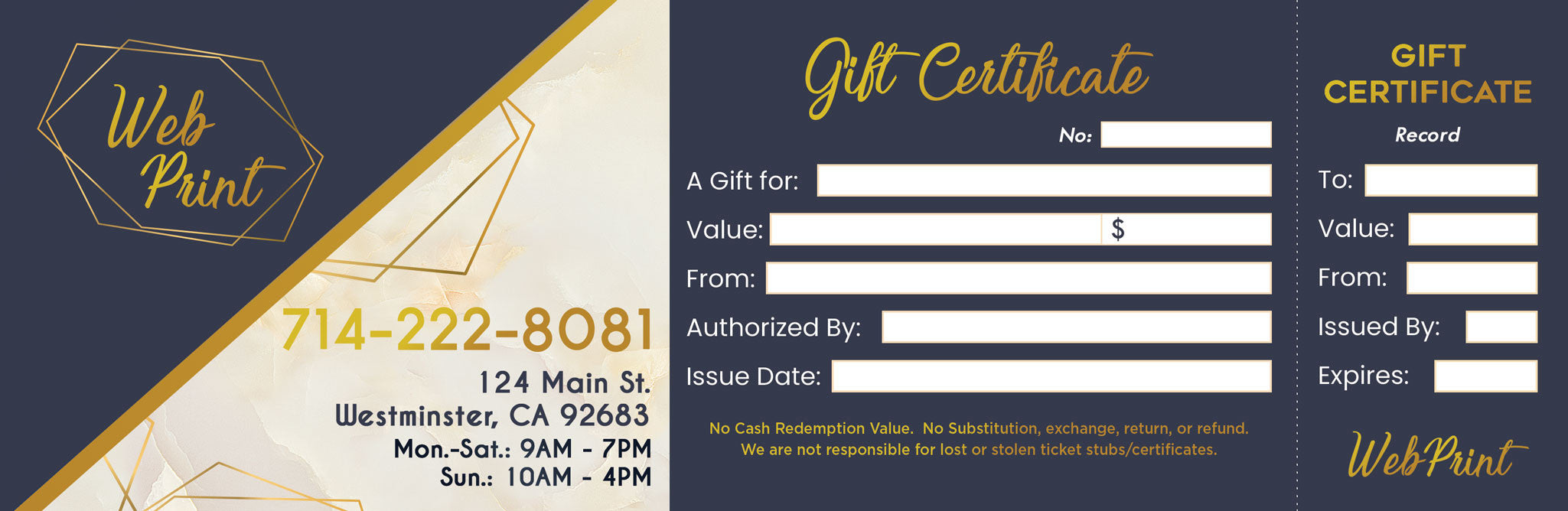 Gift Certificate - 04