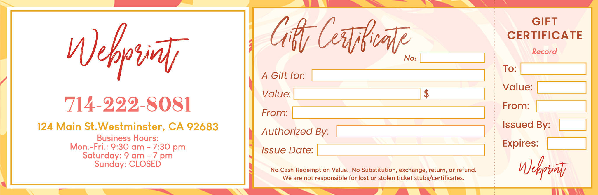 Gift Certificate - 17