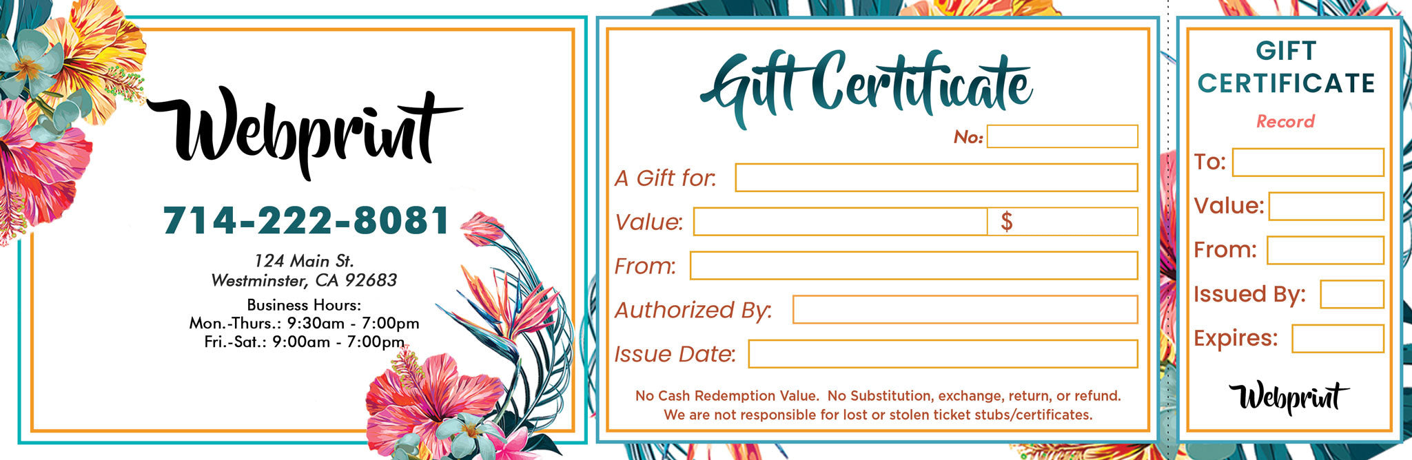 Gift Certificate - 18