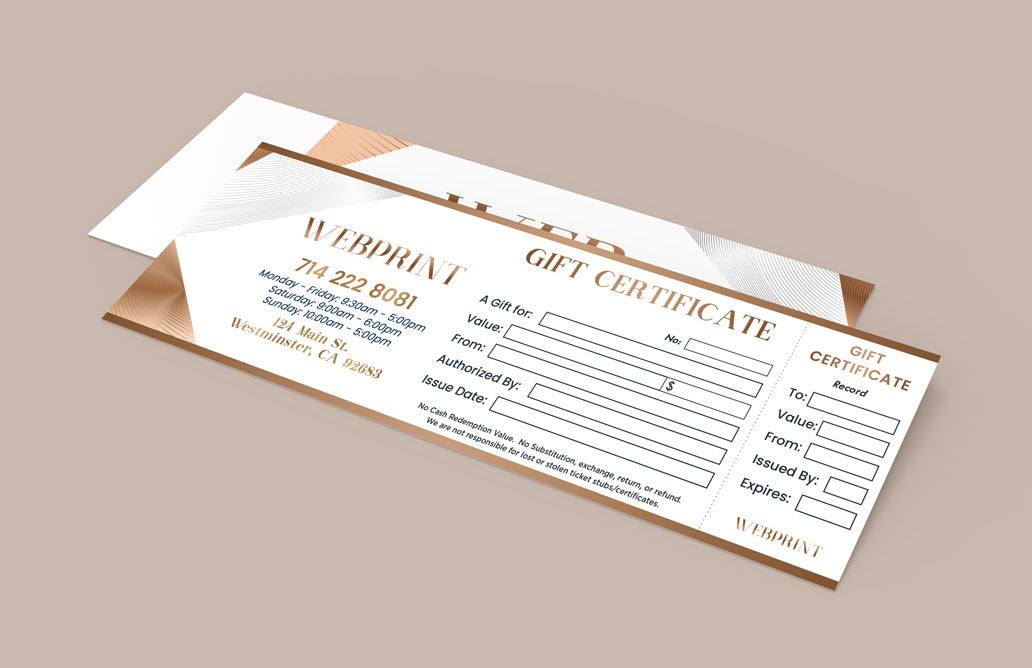 Gift Certificate - 21