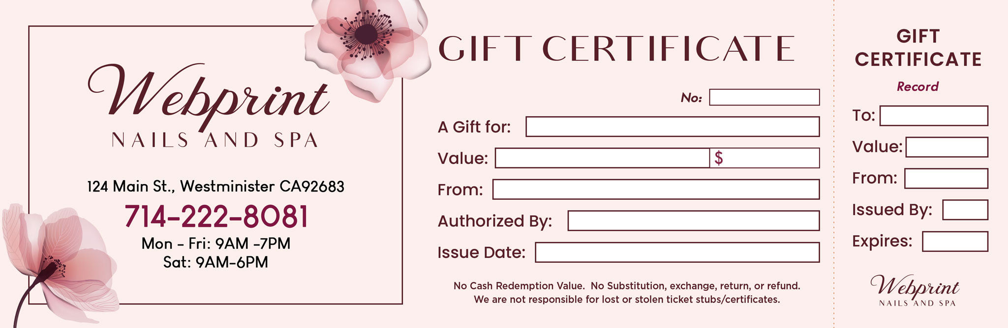 Gift Certificate - 26