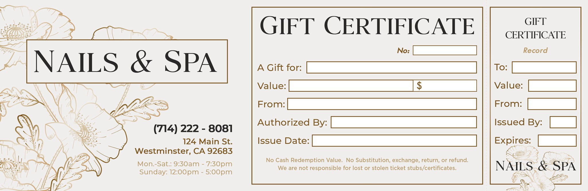 Gift Certificate - 29