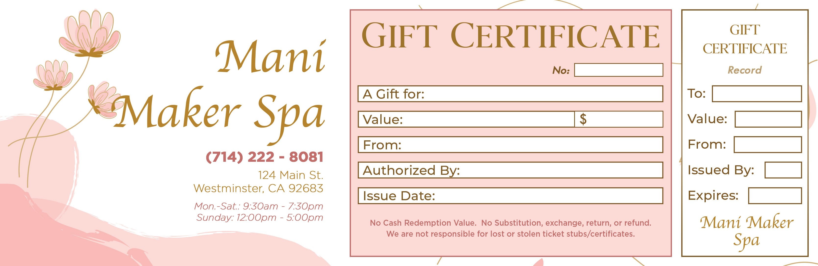 Gift Certificate - 32