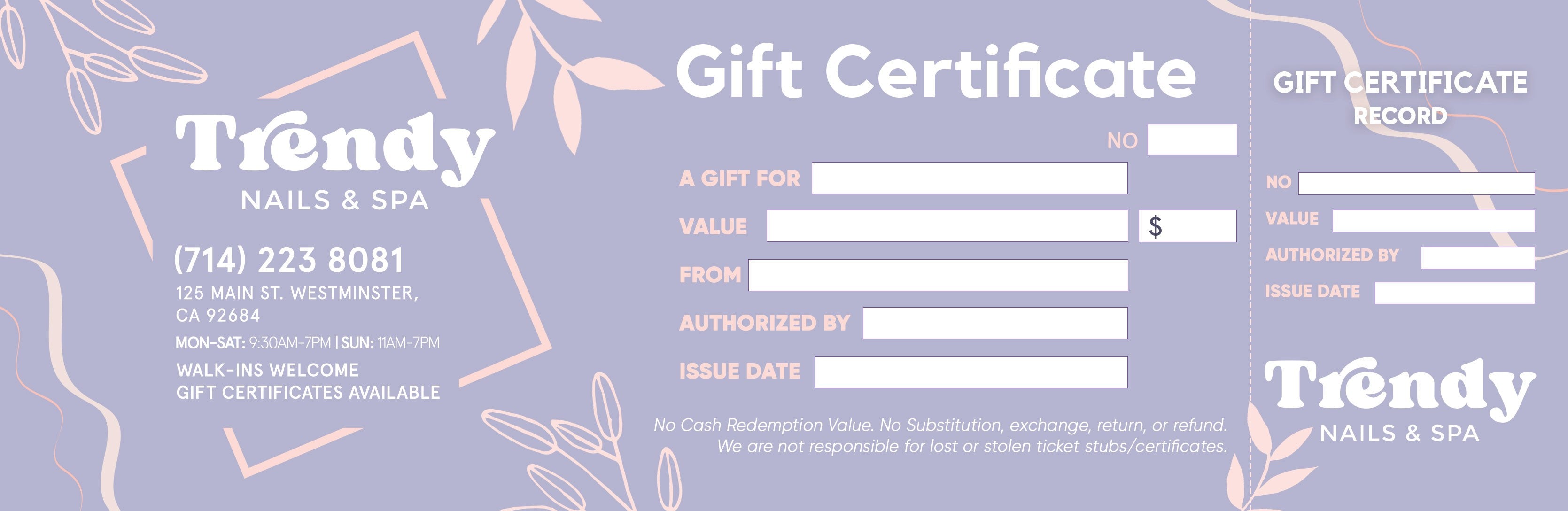 Gift Certificate - 37