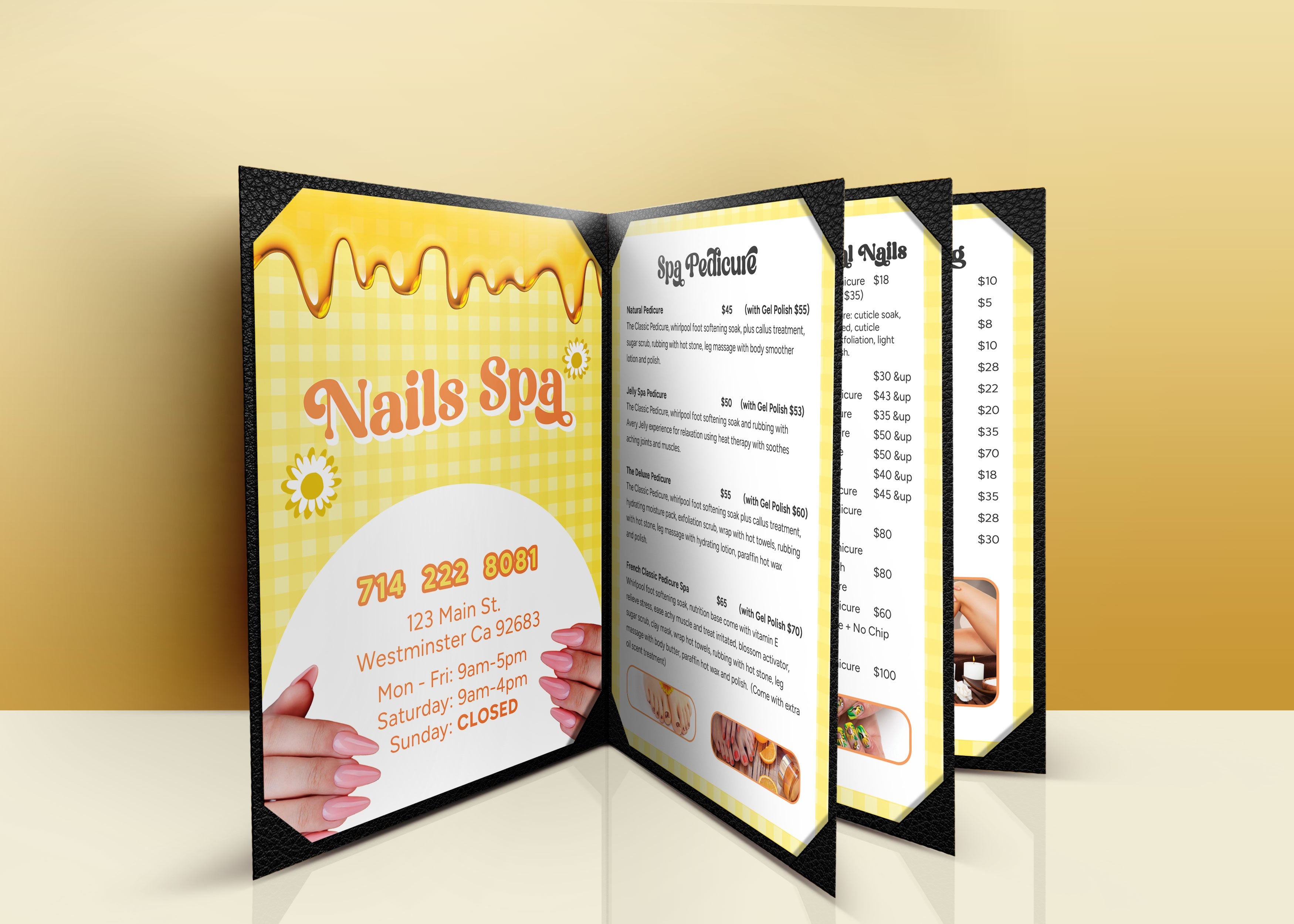 4 Page Menu 8.5x11 - 69