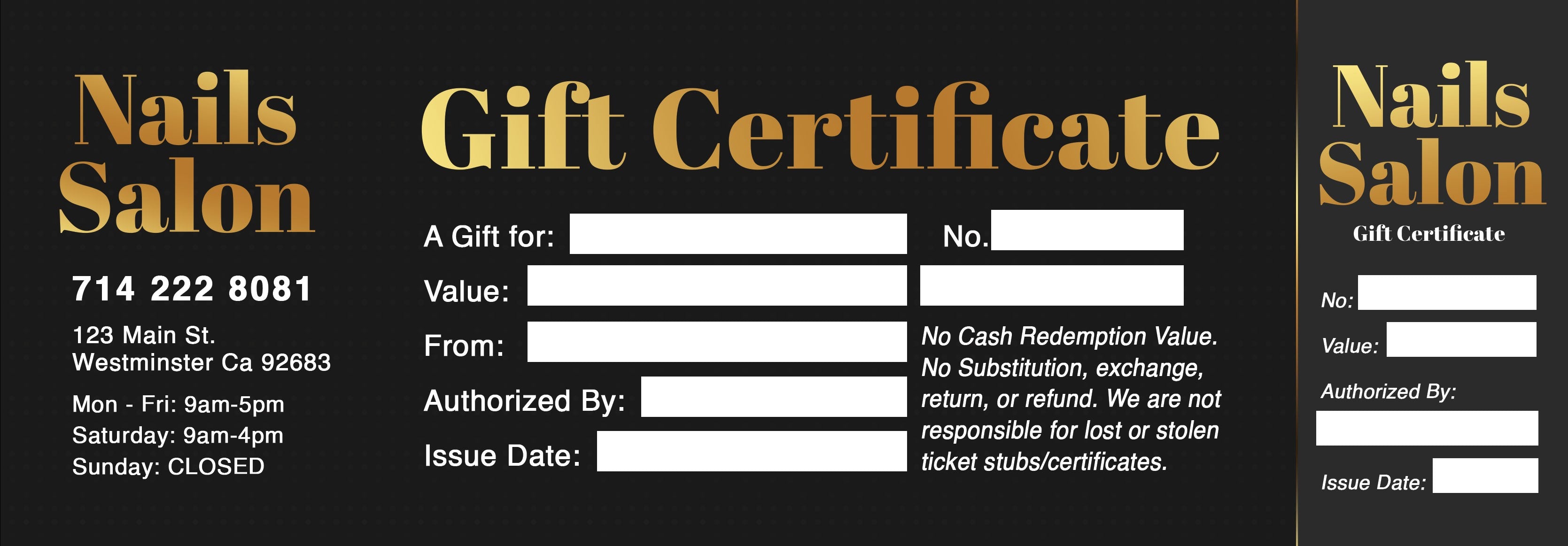 Gift Certificate - 54