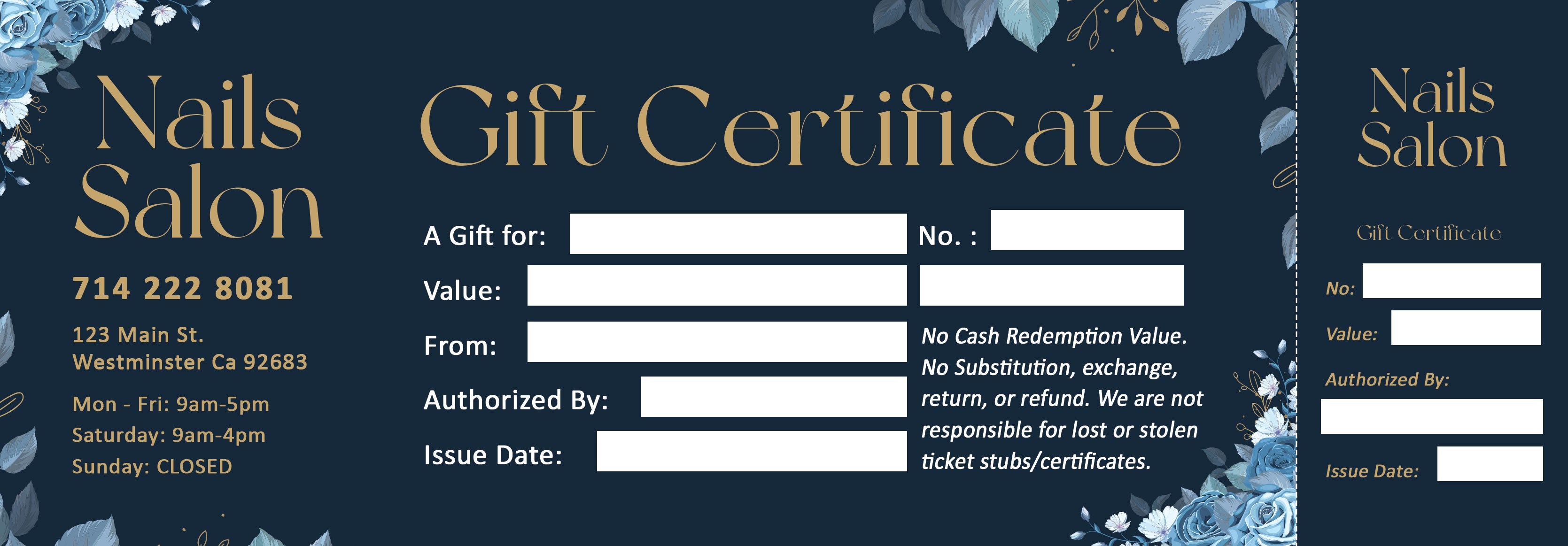 Gift Certificate - 55