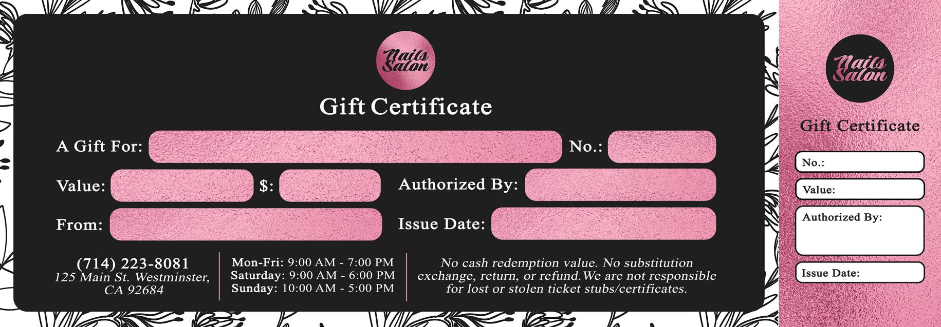 Gift Certificate - 58