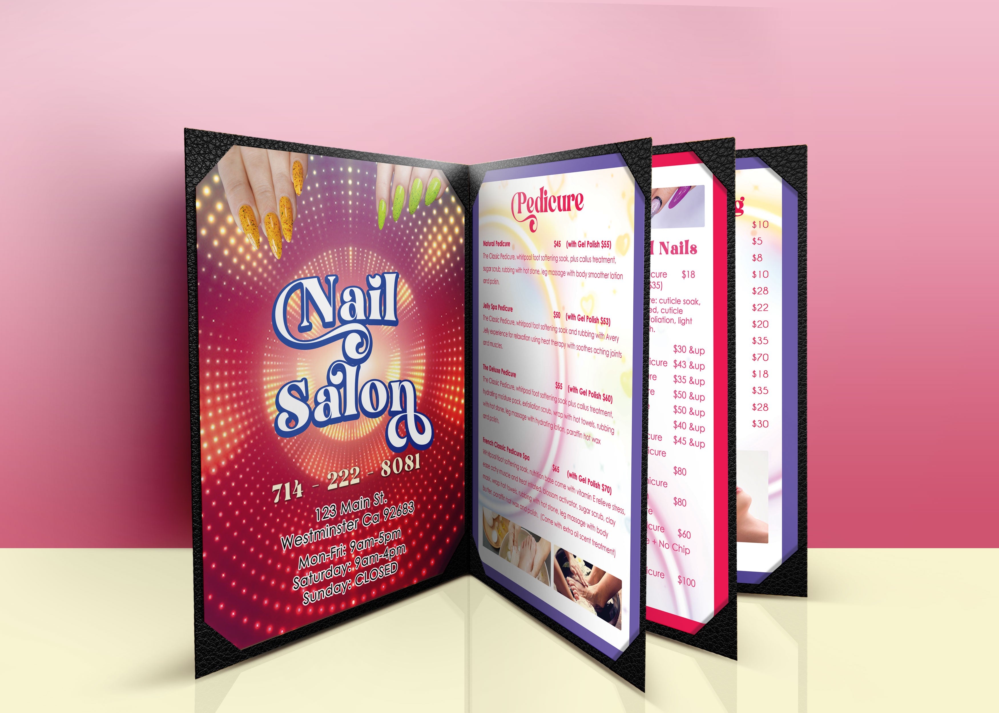 4 Page Menu 8.5x11 - 83