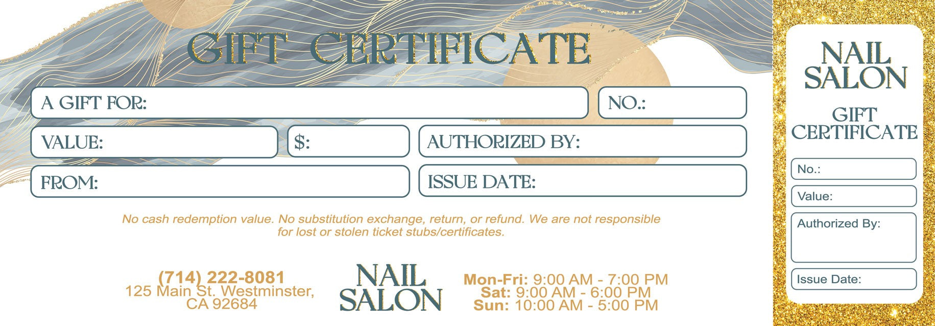 Gift Certificate - 74