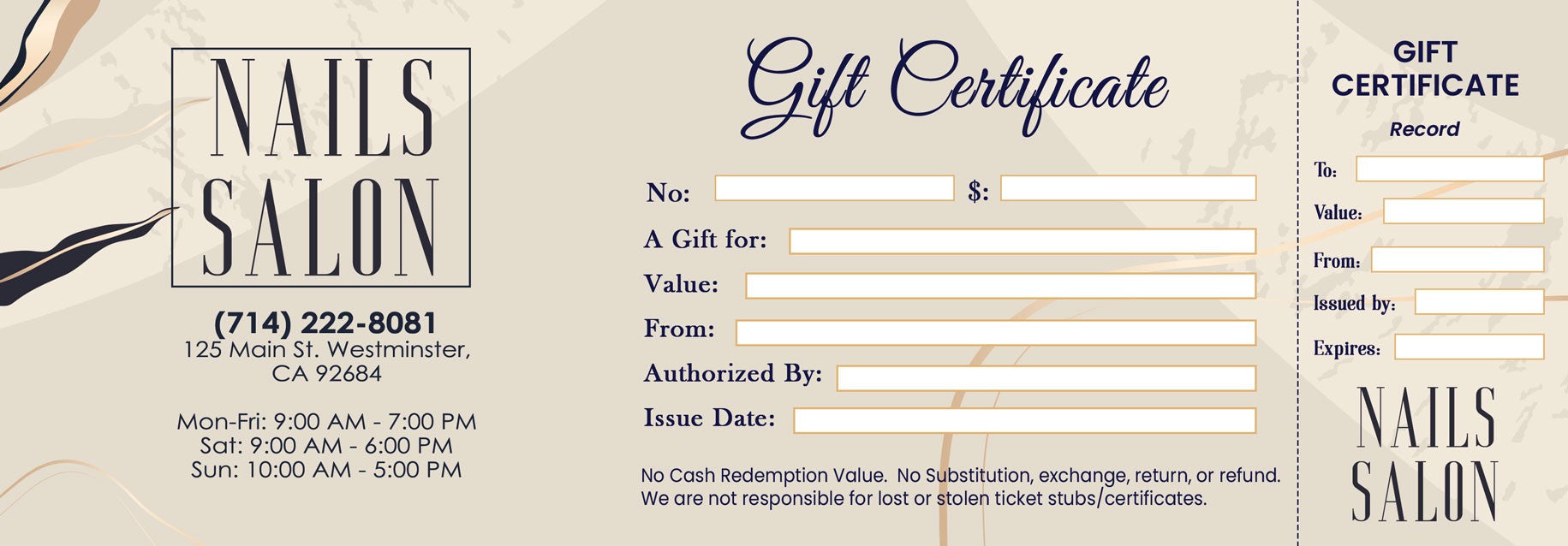 Gift Certificate - 75