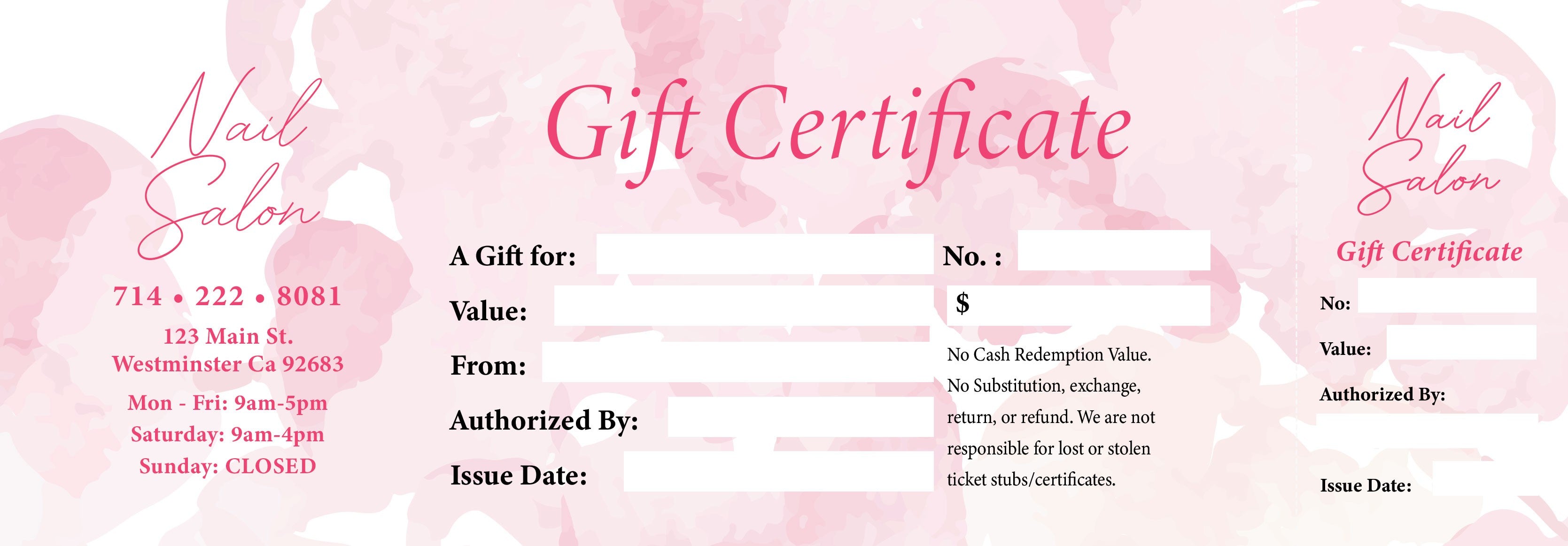 Gift Certificate - 80