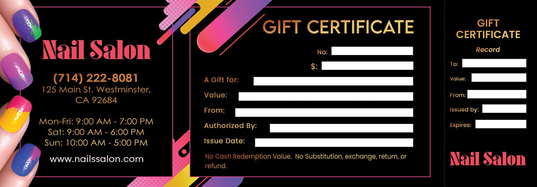 Gift Certificate - 82