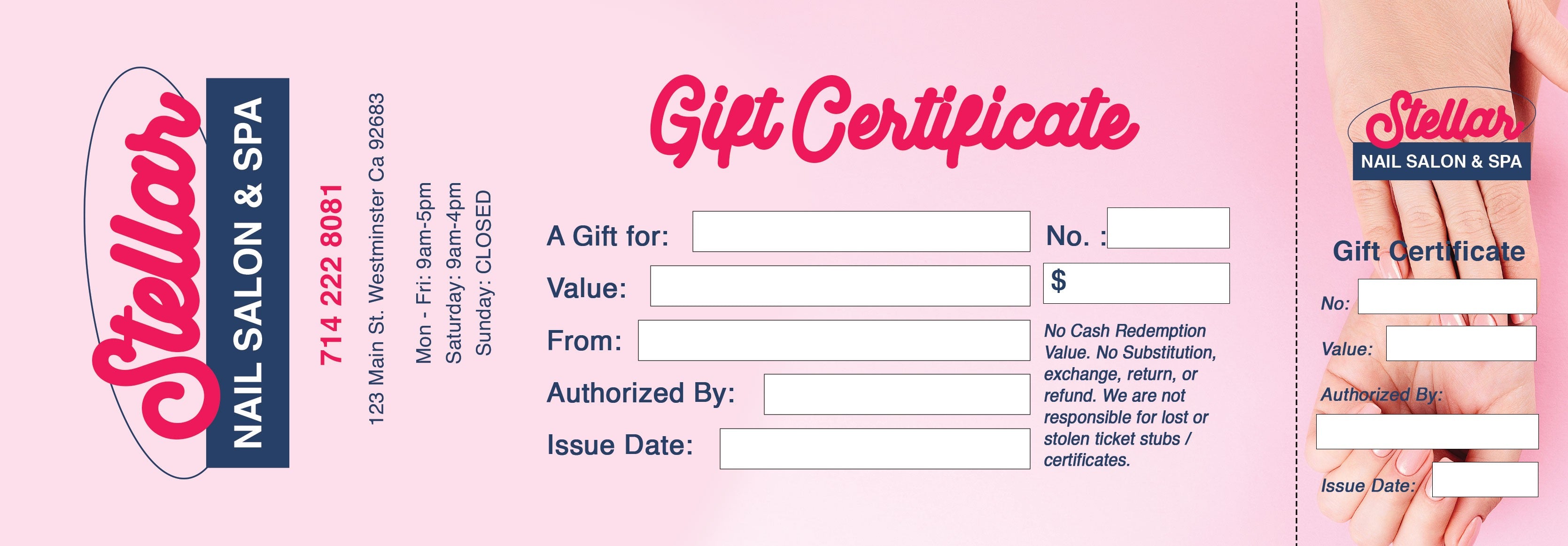 Gift Certificate - 106