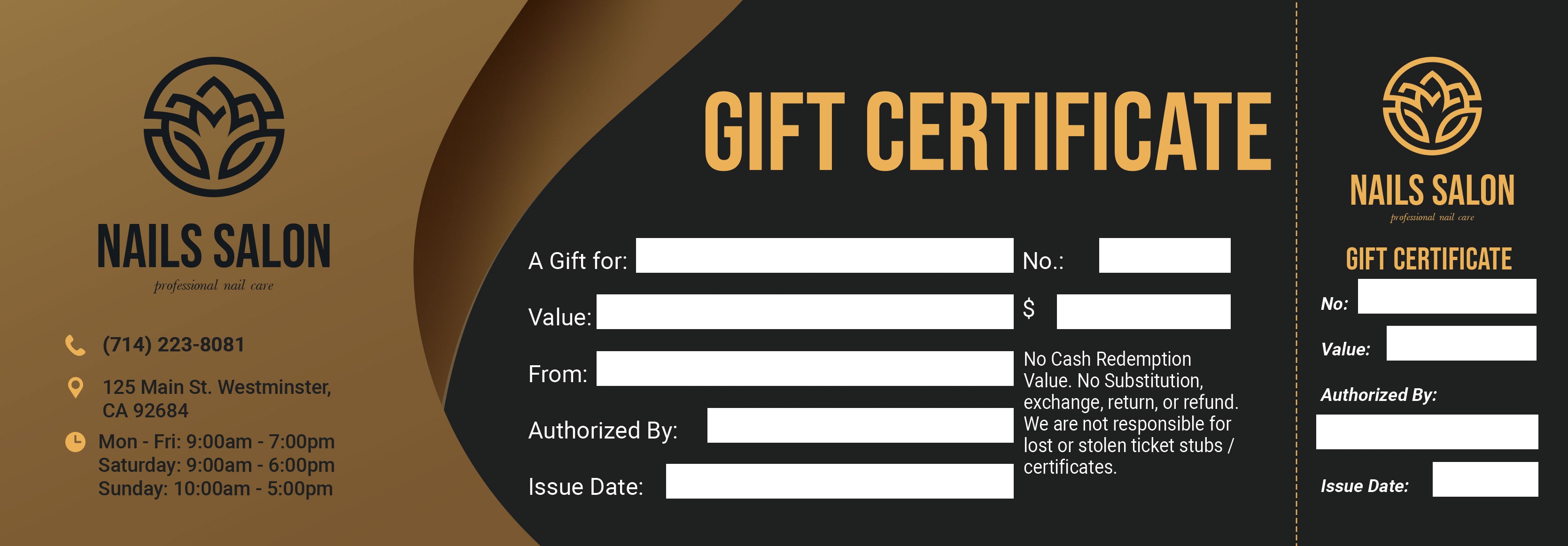 Gift Certificate - 140