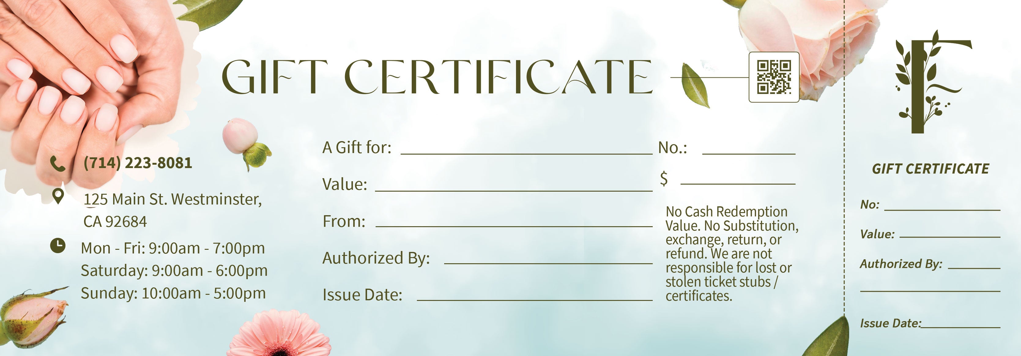 Gift Certificate - 149