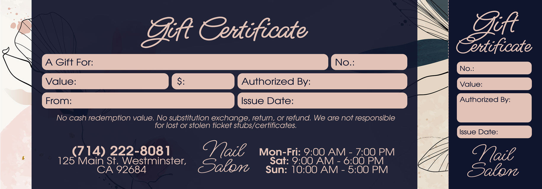 Gift Certificate - 155