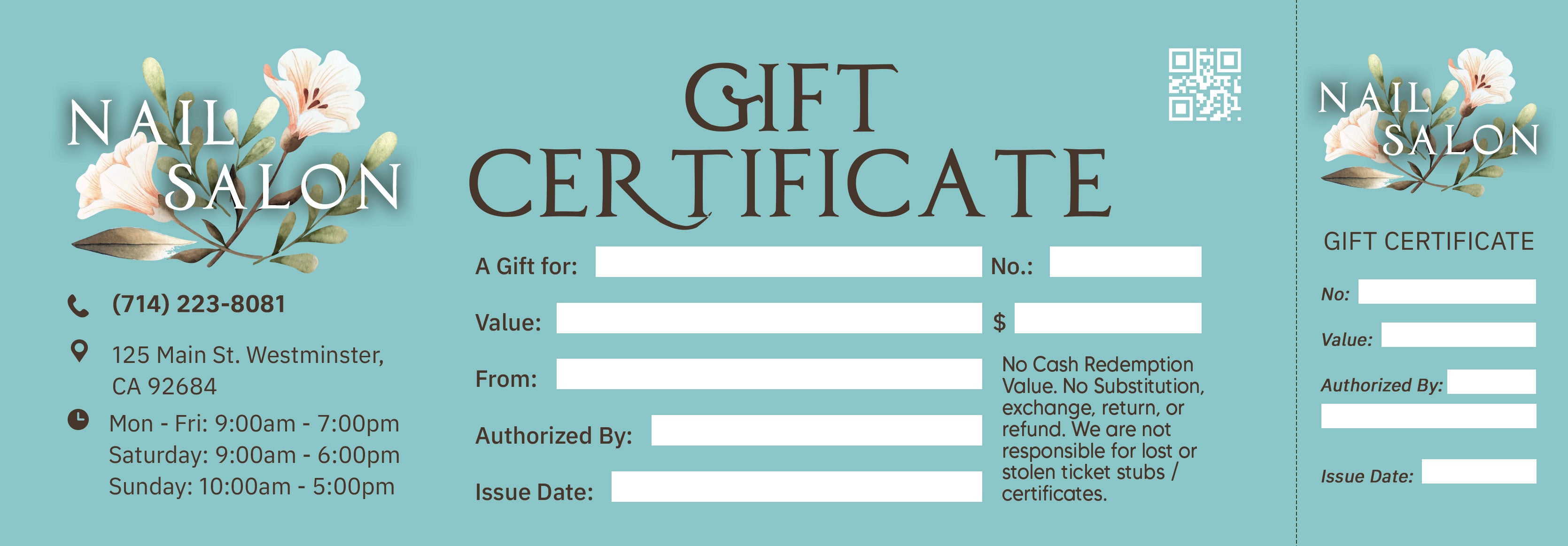 Gift Certificate - 169