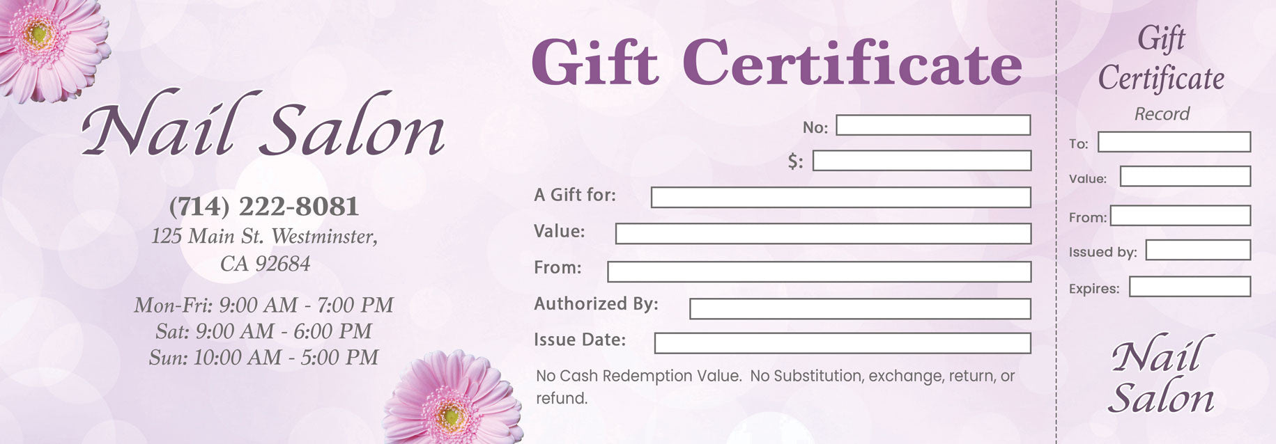 Gift Certificate - 175