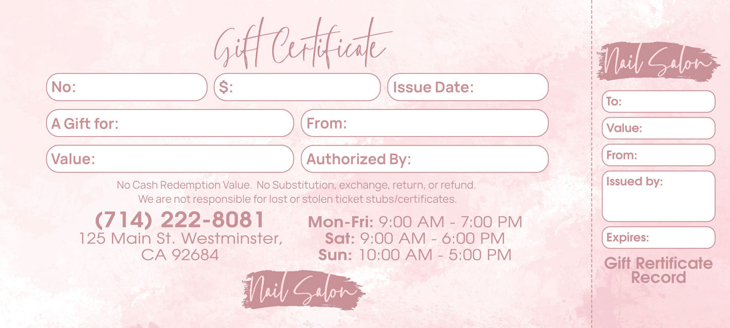 Gift Certificate - 191