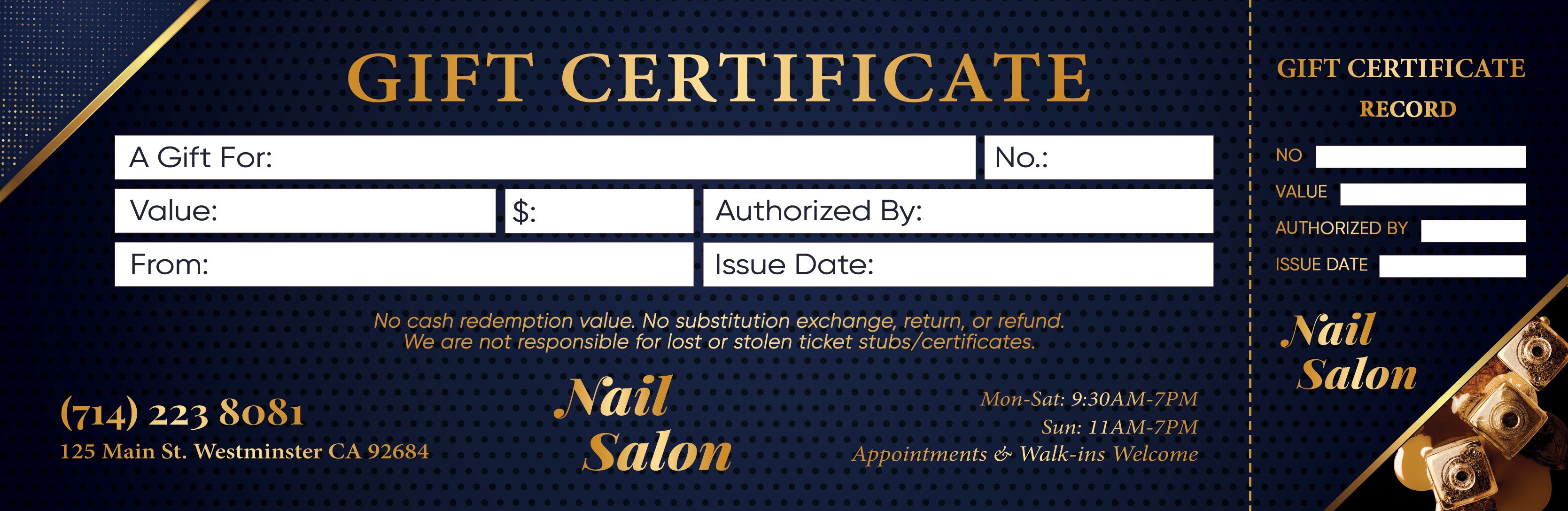 Gift Certificate - 197