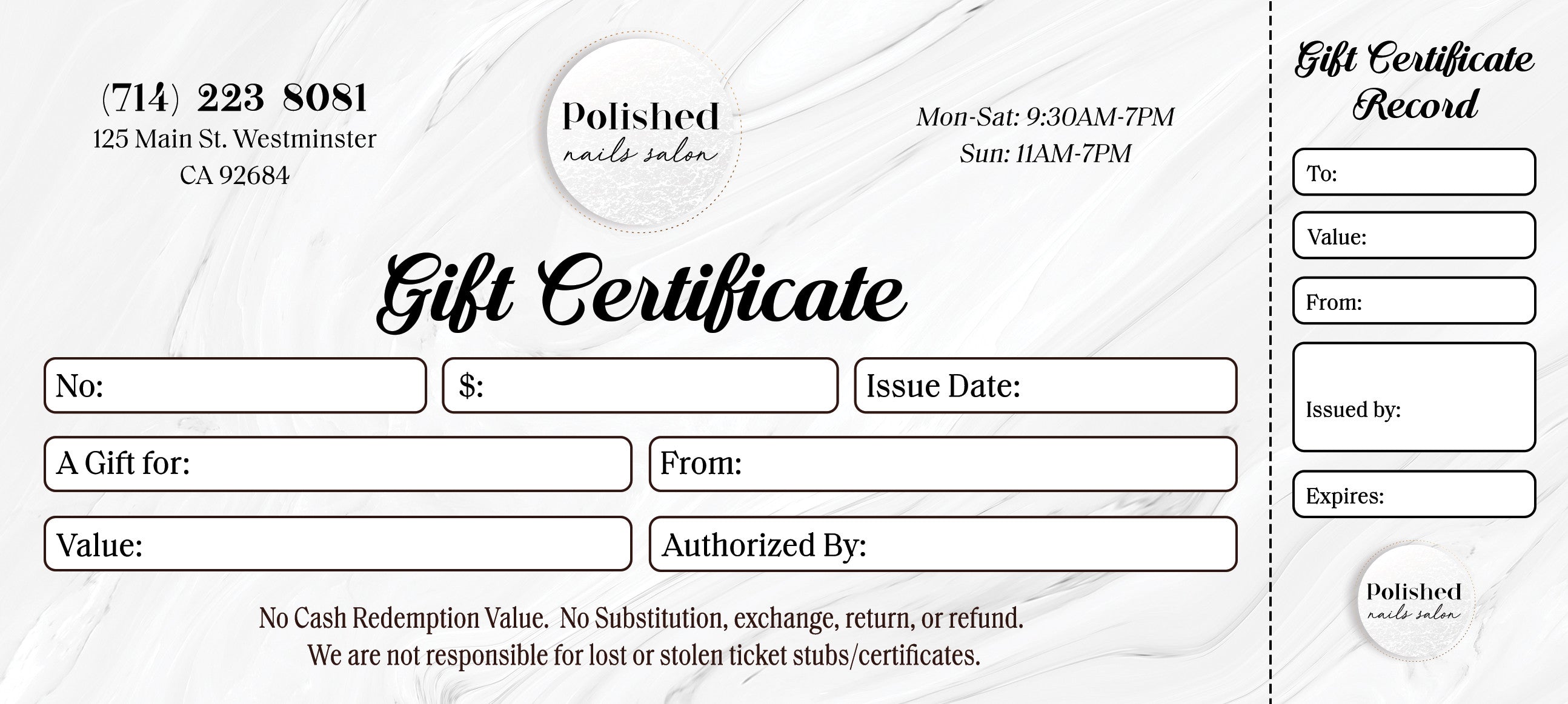 Gift Certificate - 199