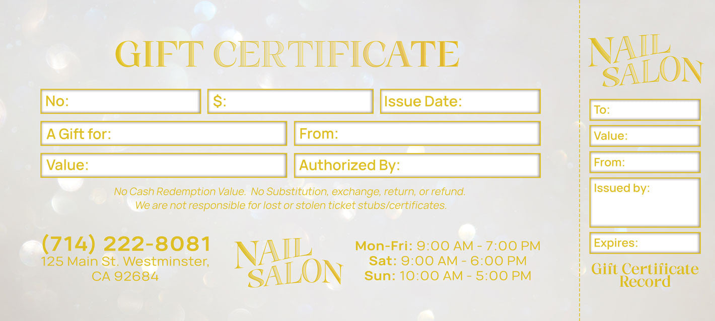 Gift Certificate - 209