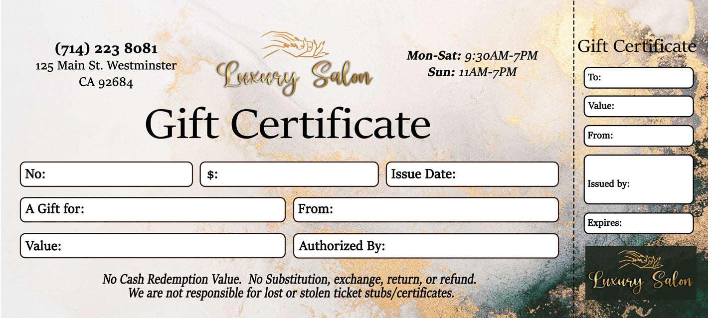 Gift Certificate - 221