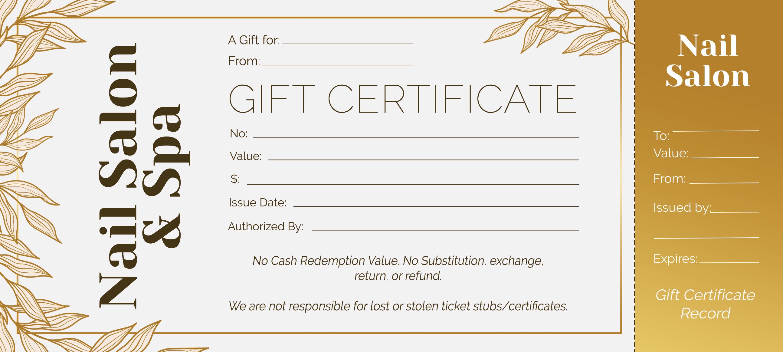 Gift Certificate - 228