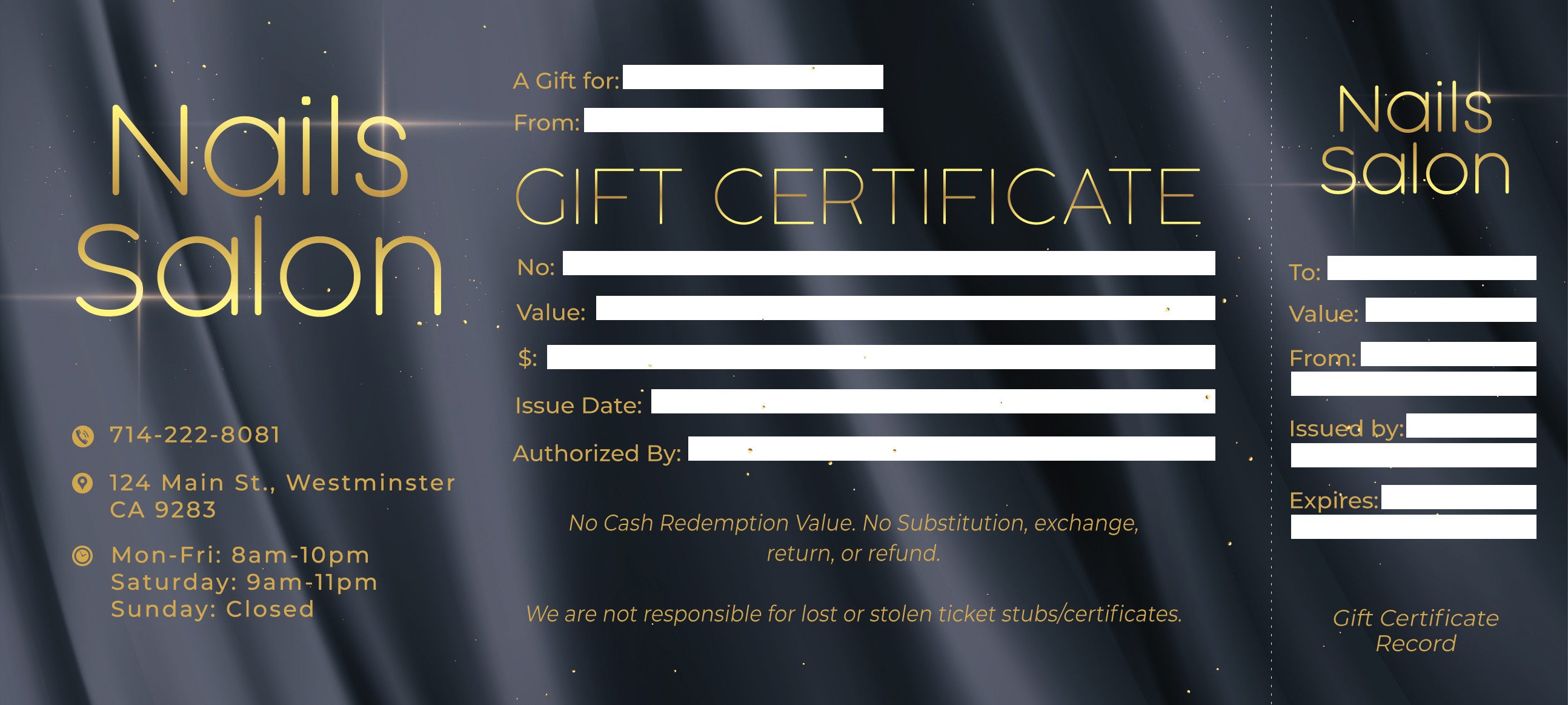 Gift Certificate - 231